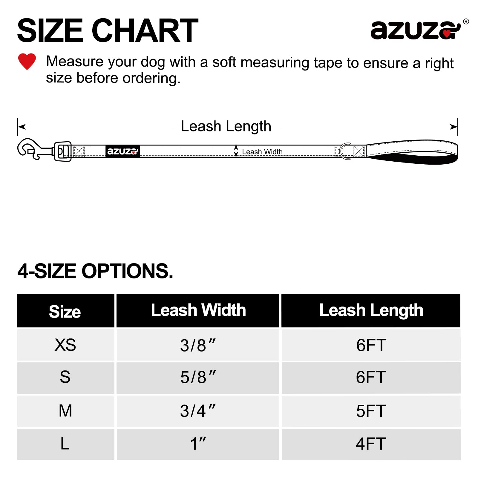 Azuza 3 Pack Christmas Nylon Dog Leashes - Strong & Durable Buffalo Check Pet Leash with Easy Snap Hook for Puppies & Small Dogs XS (6FT, 3/8