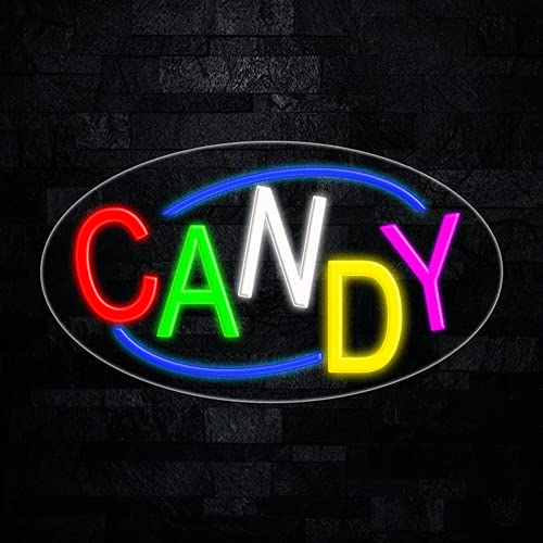 Vibrant Candy LED Neon Sign - 28