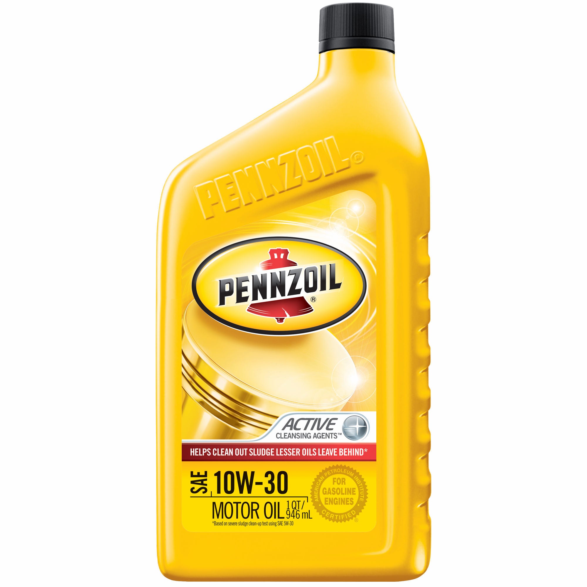 Pennzoil 10W-30 Motor Oil - 32 fl oz (1 Quart) - Full Synthetic Engine Lubricant for Cars, Trucks & SUVs - High Mileage Protection & Improved Fuel Efficiency - Perfect for Daily Commuting & Long Road Trips