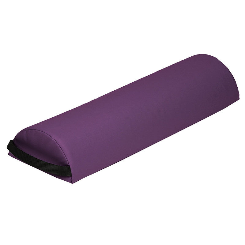 Earthlite Jumbo Half Round Bolster - Premium Yoga Bolster for Support & Comfort - Ideal for Yin Yoga, Restorative Yoga & Meditation at Home or Studio