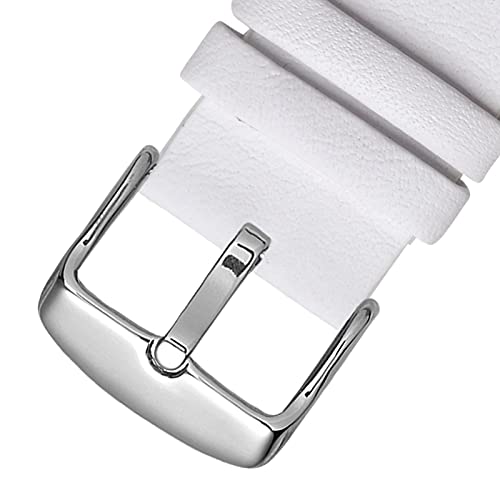 White (Silver Buckle)