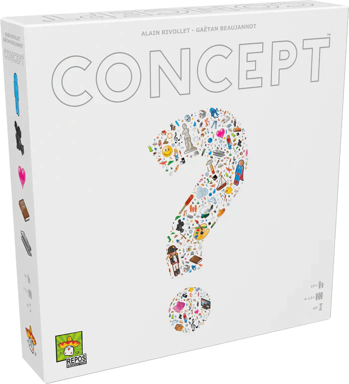 Best Concept Board Game for Family & Friends - Fun Strategy Game for Parties & Game Nights - Perfect for Adults & Teens