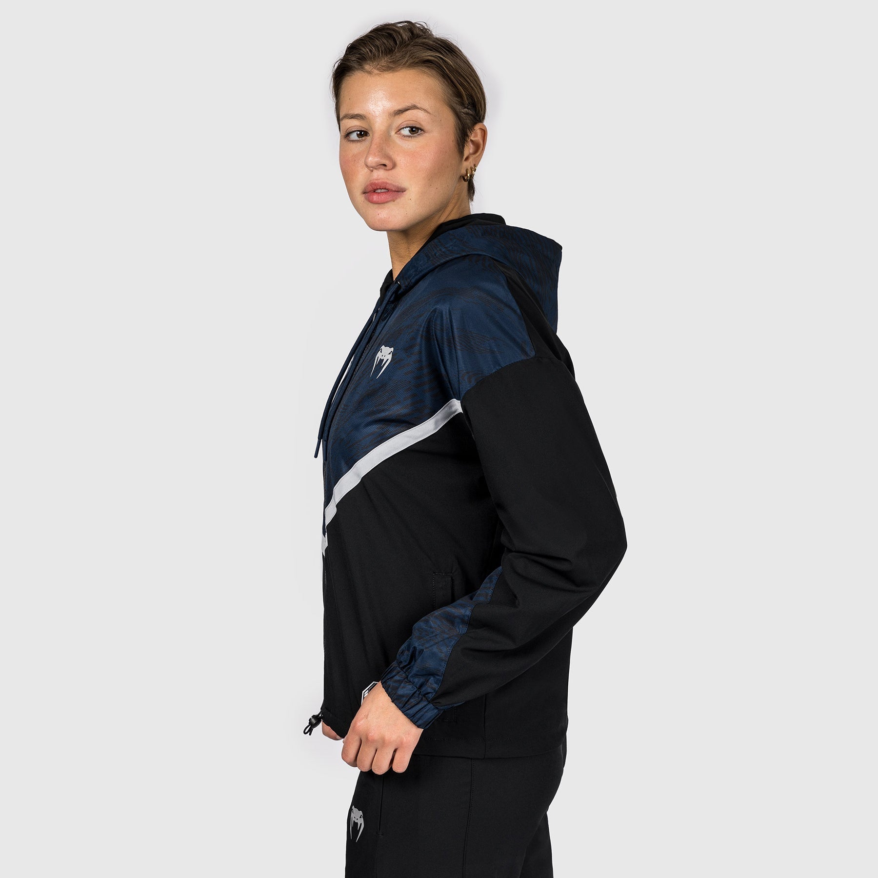 Venum UFC Fusion Fight Week Women's Zip Hoodie - Oceanic Blue | MMA Training, Gym Workout & Casual Streetwear