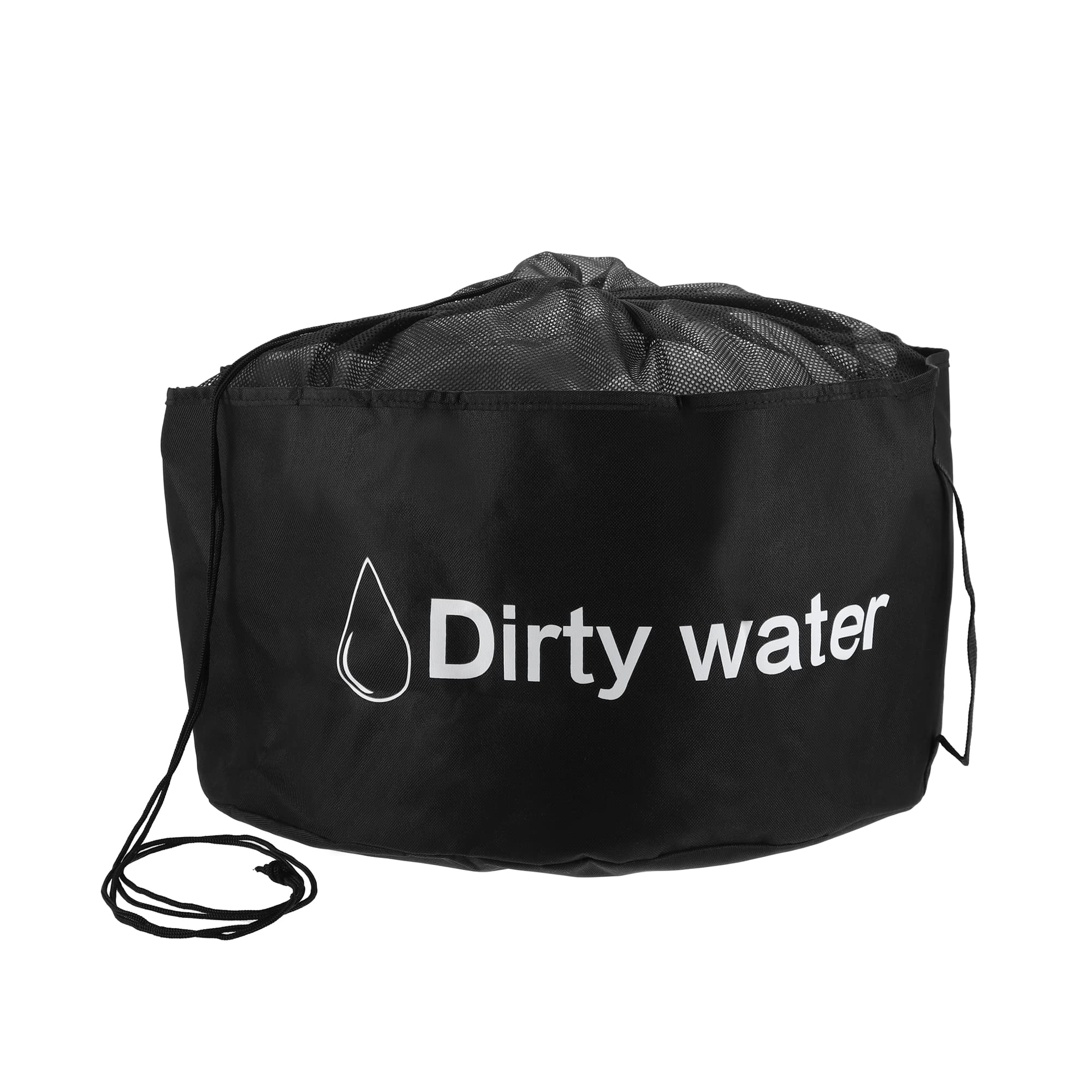 Waterproof RV Sewer Hose Storage Bag - Heavy Duty Camper Utility Bag for RV Accessories - Black - Perfect for RV Camping, Travel & Outdoor Adventures