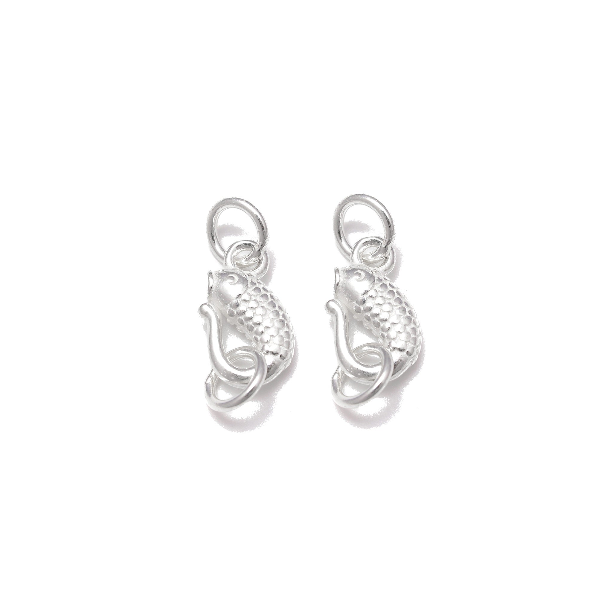 925 Sterling Silver Fish Hook Clasp 8x12mm - 3pcs per Bag - Jewelry Making Supplies for Necklaces, Bracelets & DIY Crafts