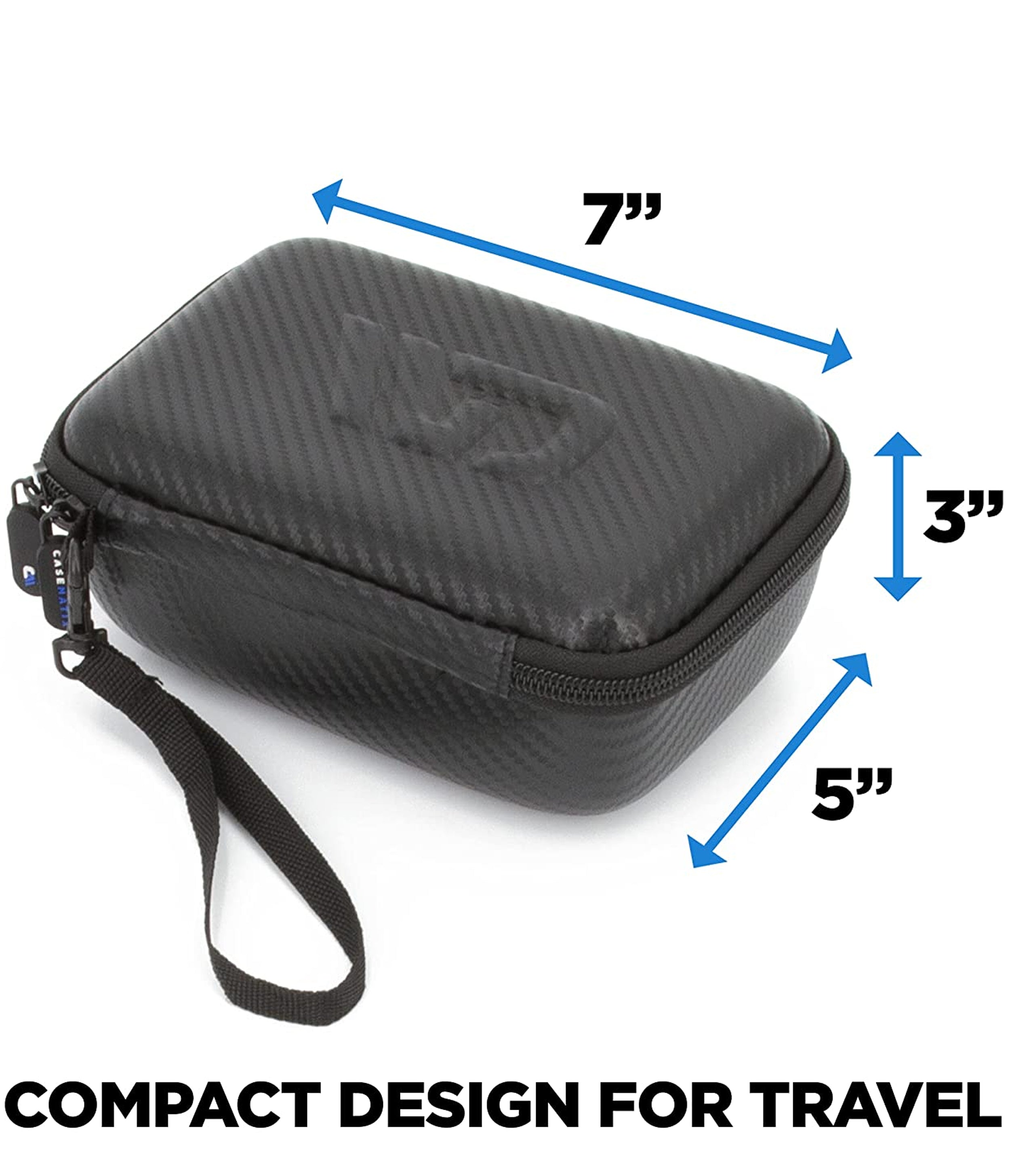CASEMATIX Travel Case for Turtle Beach Atom Mobile Gaming Controller - Protective Storage Pouch for Android & Cloud Gaming Devices | Perfect for Travel, Commuting & Gaming On-The-Go