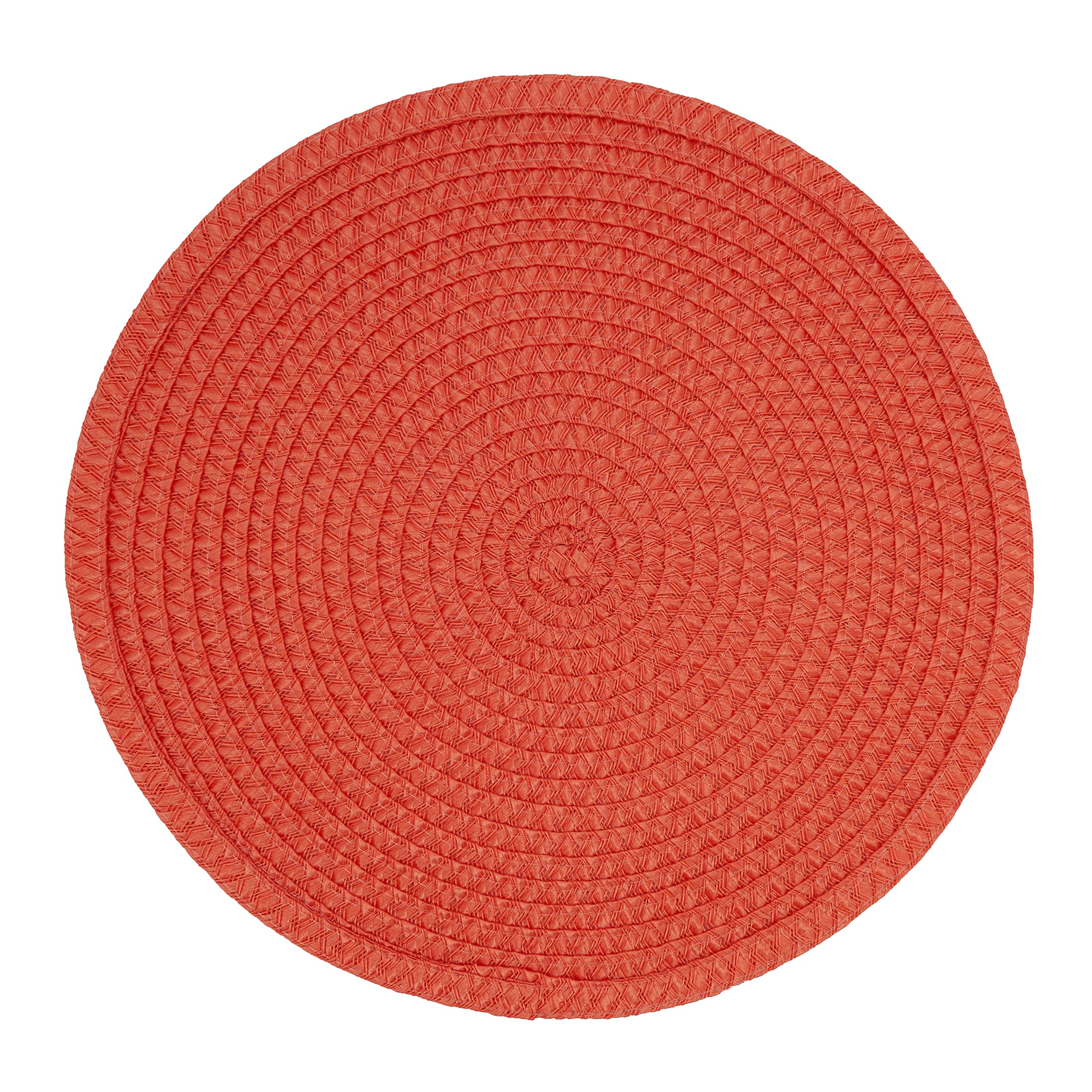 Round Non-Slip Placemats Set of 4 - Stylish PVC Table Mats for Dining, Kitchen, and Party Decor - Perfect for Everyday Use & Special Occasions