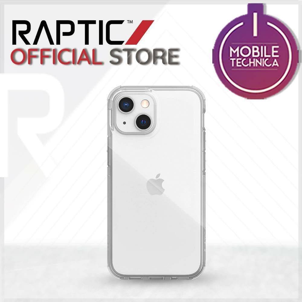 Apple iPhone 13 Pro Max Case - Raptic Slim Clear Bumper Hard Cover | Shockproof & Scratch Resistant | Perfect for Everyday Use & Outdoor Activities