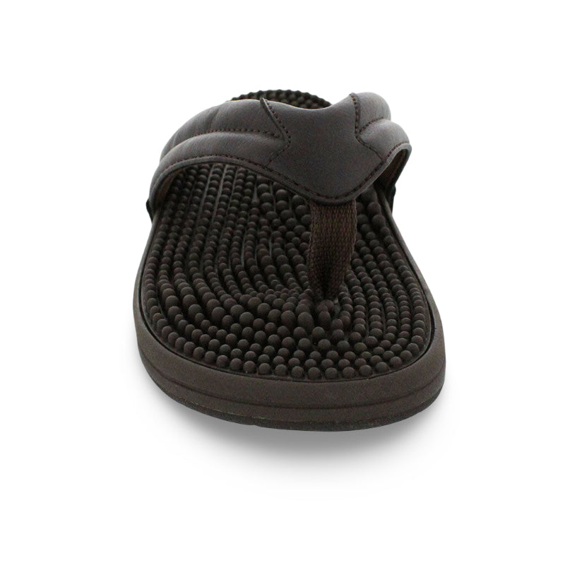 Kenkoh Spirit V Men's Foot Massage Sandals - Comfortable & Supportive for Relaxation, Home & Spa Use
