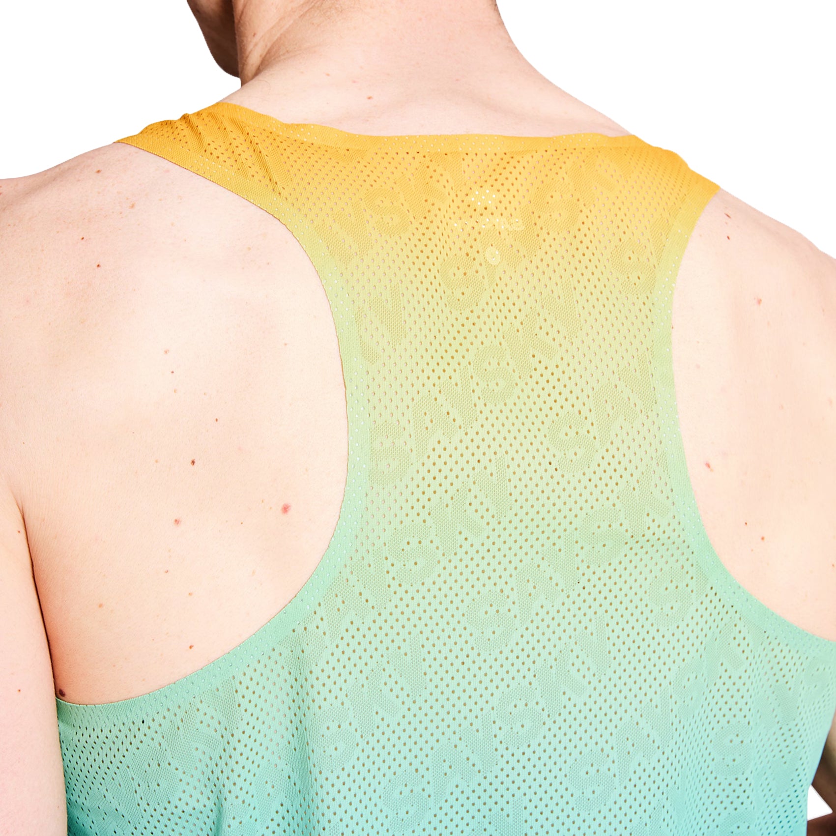 Men's Saysky Drip Dye Flow Air Singlet - Lightweight Running Tank Top for Men - Breathable Athletic Shirt for Workouts & Summer Sports