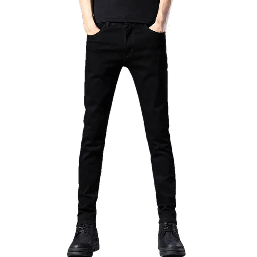 Four Seasons Men's Jeans - Classic Fit Denim Pants in White & Black | Casual Wear, Office Style & Everyday Comfort