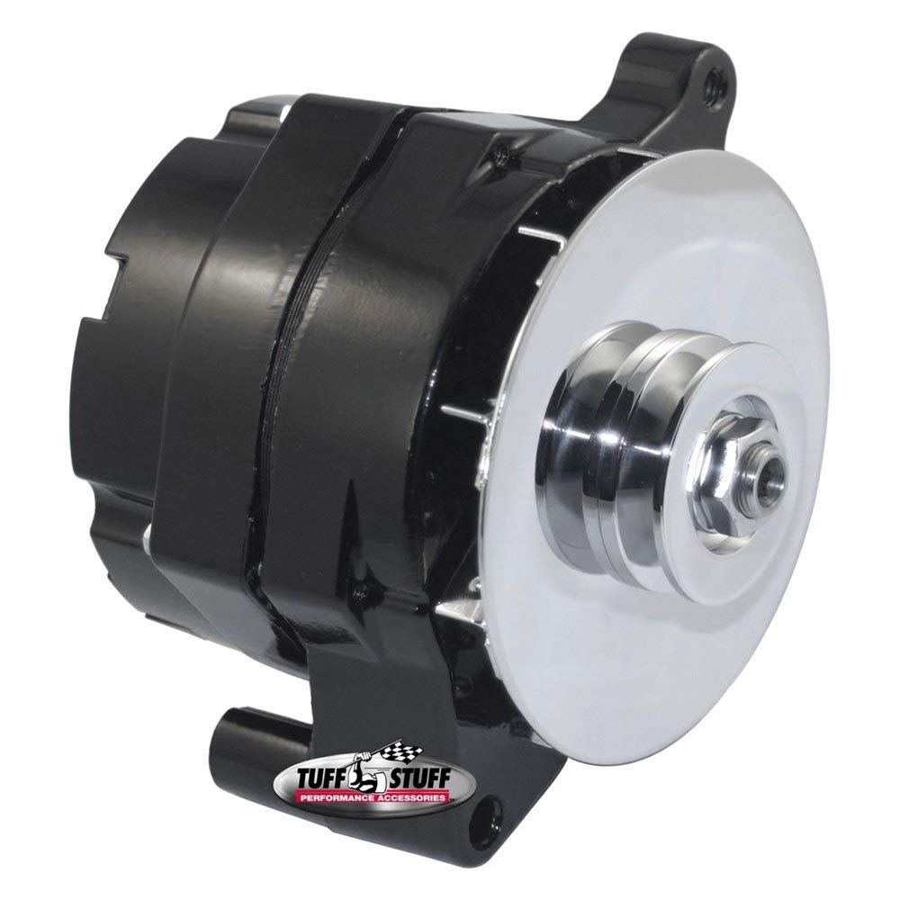 Tuff Stuff Performance 7078NKB High Output Alternator - 12V 160 Amp Car Alternator for Chevy, Ford, Dodge - Perfect for Off-Road, Racing & High-Performance Vehicles