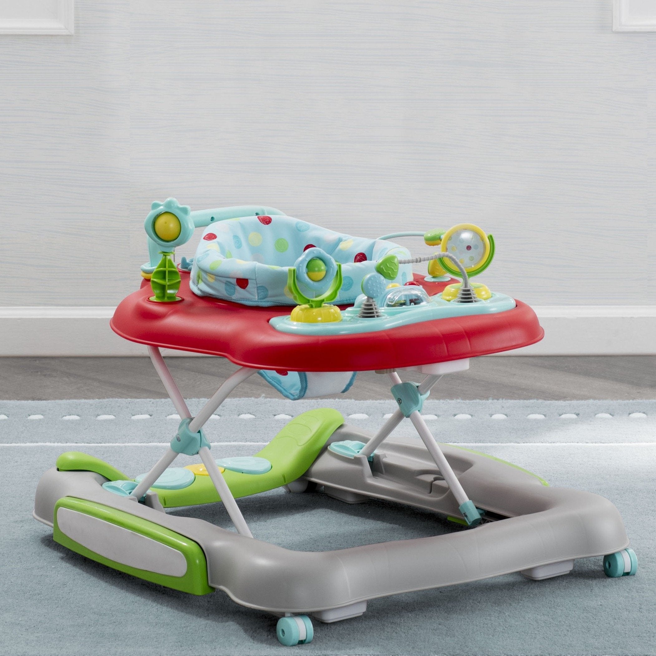 4 in 1 Discover & Play Musical Baby Walker - Interactive Learning Toy for Toddlers 12-36 Months - Perfect for Early Development & Indoor Playtime