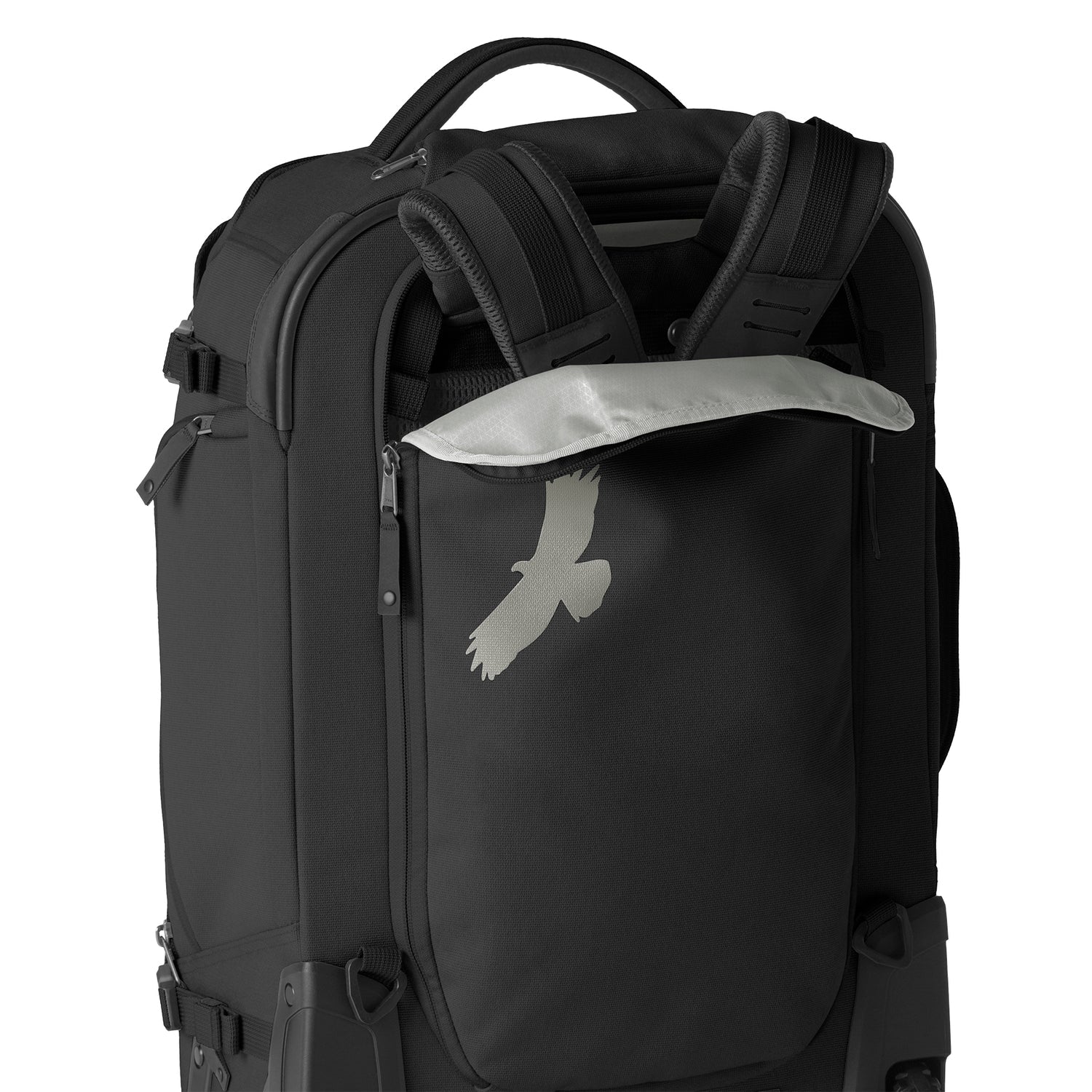 Eagle Creek Gear Warrior XE 2 Wheel Convertible Carry On Luggage - Durable Expandable Suitcase for Travel, Business Trips & Weekend Getaways