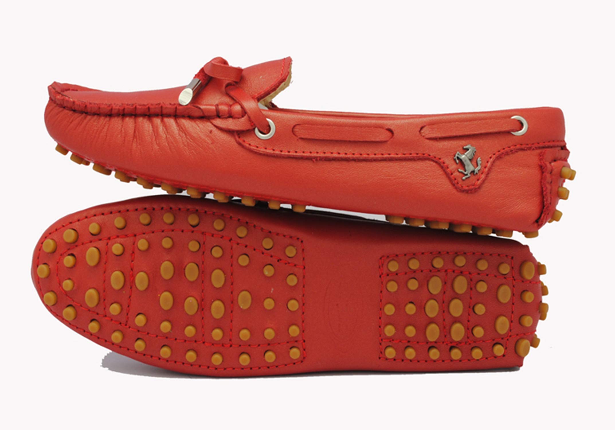 Minishion Women's Comfortable Leather Boat Shoes & Loafers YB96010 - Casual Slip-On for Walking, Driving & Summer Outfits