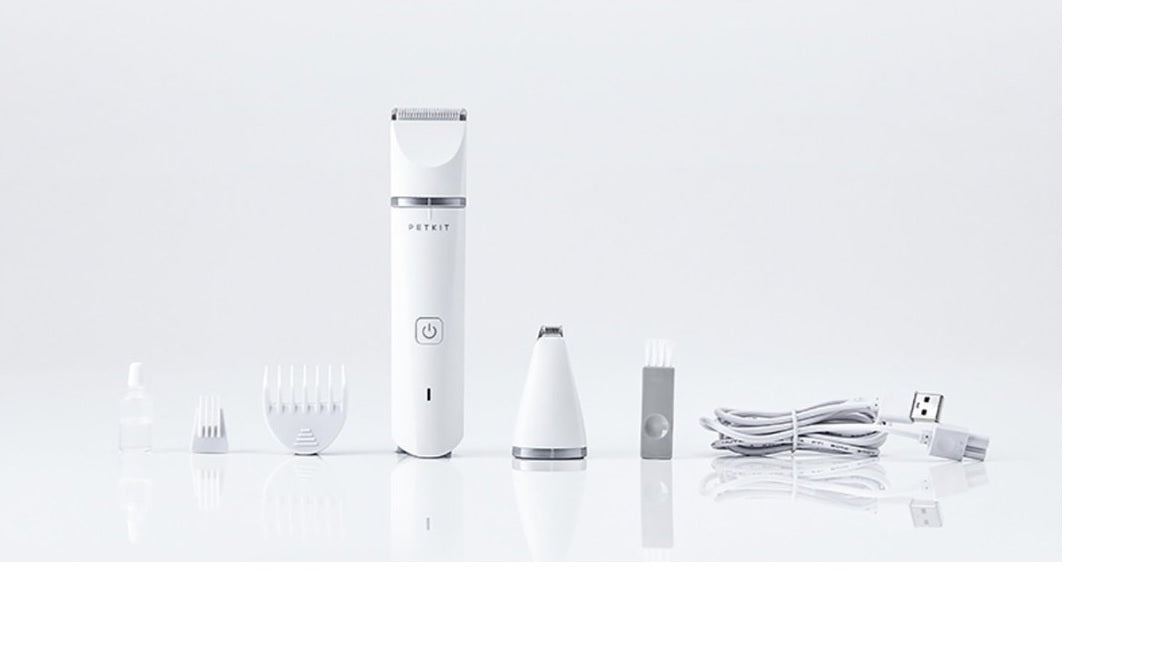 2 in 1 Double Head Electric Pet Clippers - Professional Dog Grooming Kit for Home Use | Safe & Quiet Dog Hair Trimmer for Small & Large Breeds | Perfect for Bathing, Shedding & Coat Maintenance