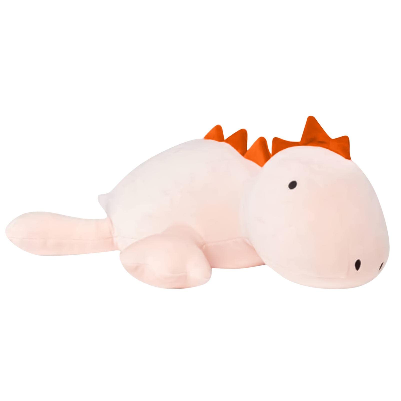SPZTSX Dinosaur Plush Toys - Soft Stuffed Animal Dolls for Kids, Cute Dino Pillow & Waist Cushion for Home Decor, Gifts, and Nursery Comfort | Perfect for Cuddling, Decor, and Stress Relief