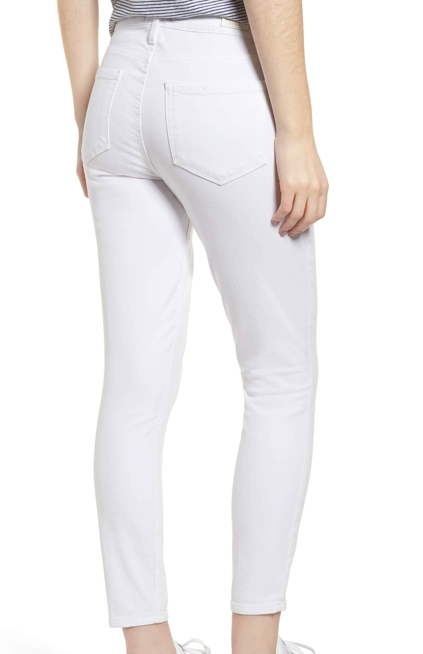 PAIGE Women's Hoxton High-Rise Ultra Skinny Fit Crop Jean - Stretch Denim Pants for Casual Outfits & Night Out | Perfect for Date Nights, Office Wear & Weekend Looks