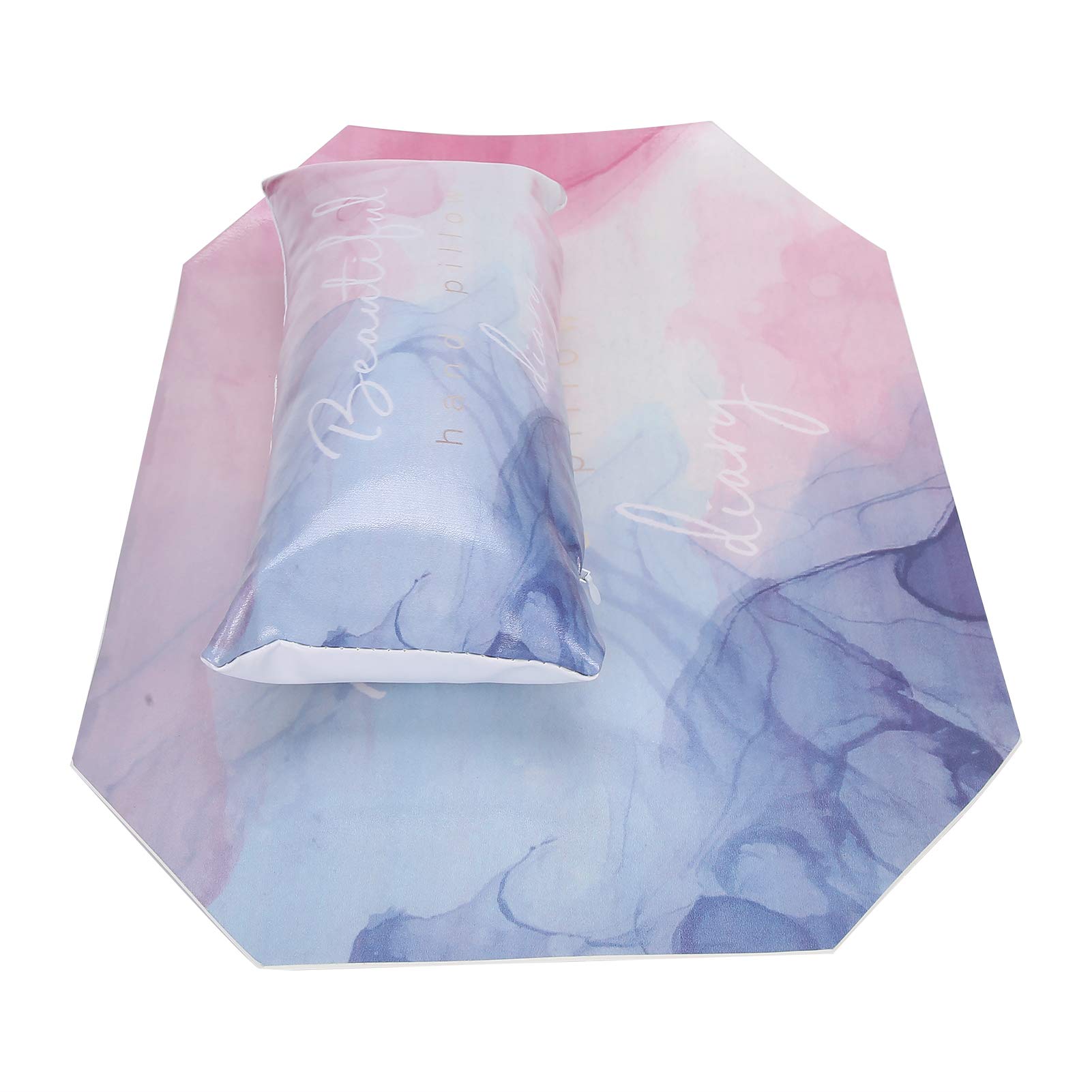 Stylish Nail Art Cushion Hand Pillow - Professional Salon Accessory for Nail Artists & Students, Home Manicure Practice (Blooming Design) - Perfect for Nail Art Training, Salon Work & DIY Home Manicures