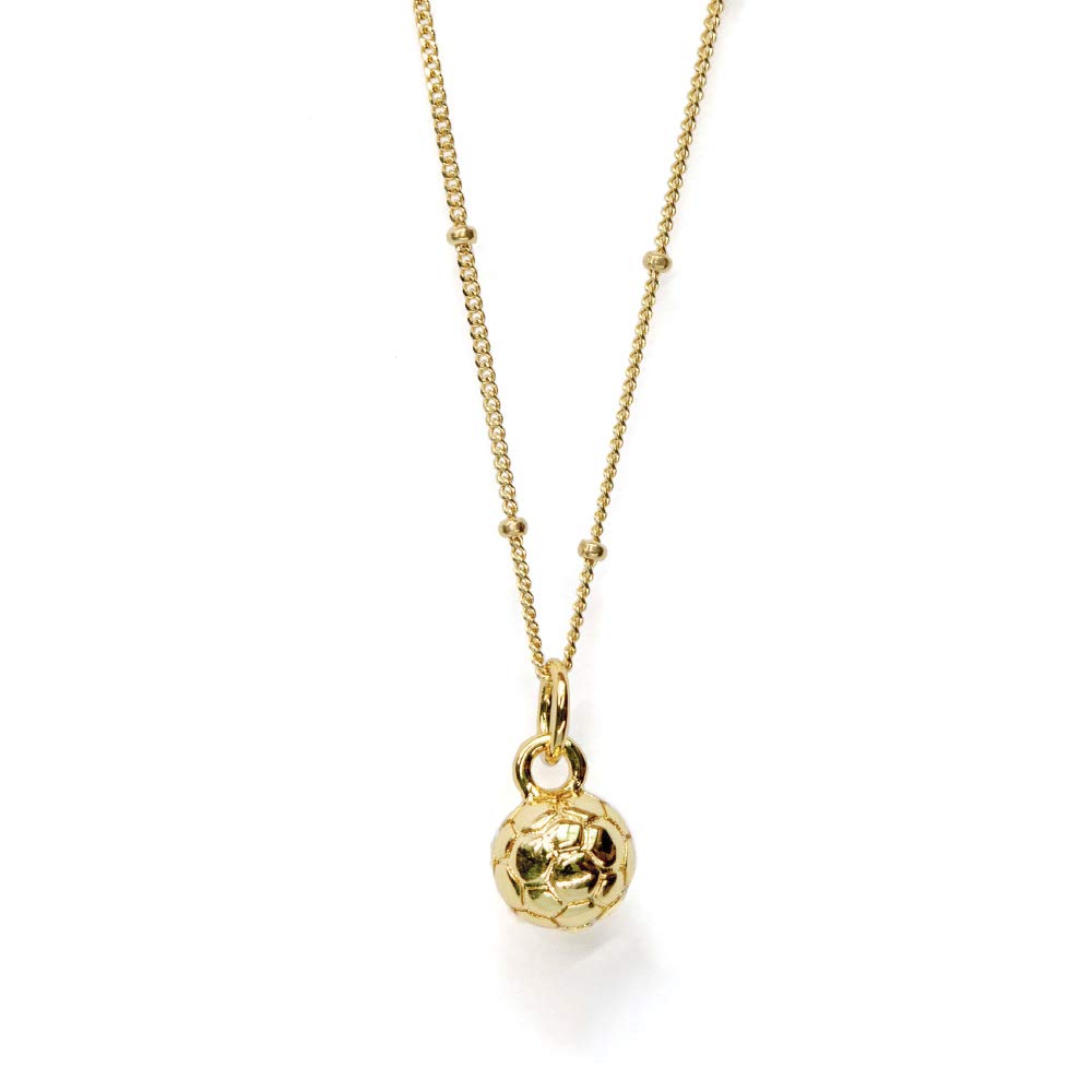 Chelsea Charles Women's Sports Charm Necklace - Elegant Sterling Silver Jewelry for Athletes, Fitness Enthusiasts & Sports Lovers | Perfect for Workouts, Games & Everyday Wear