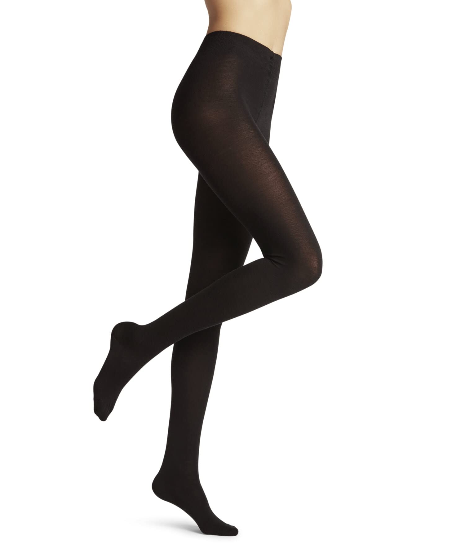 FALKE Women's Soft Merino Wool Tights - Thick, Warm & Breathable Winter Leggings - Trendy Casual & Dress Stockings - 1 Pair - Perfect for Cold Weather, Office Wear & Outdoor Activities