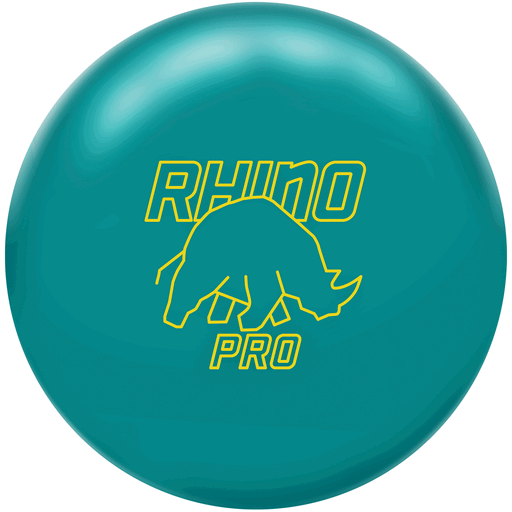 Brunswick Teal Rhino Pro Bowling Ball - High Performance for Strikes & Spares | Perfect for League Play & Tournaments