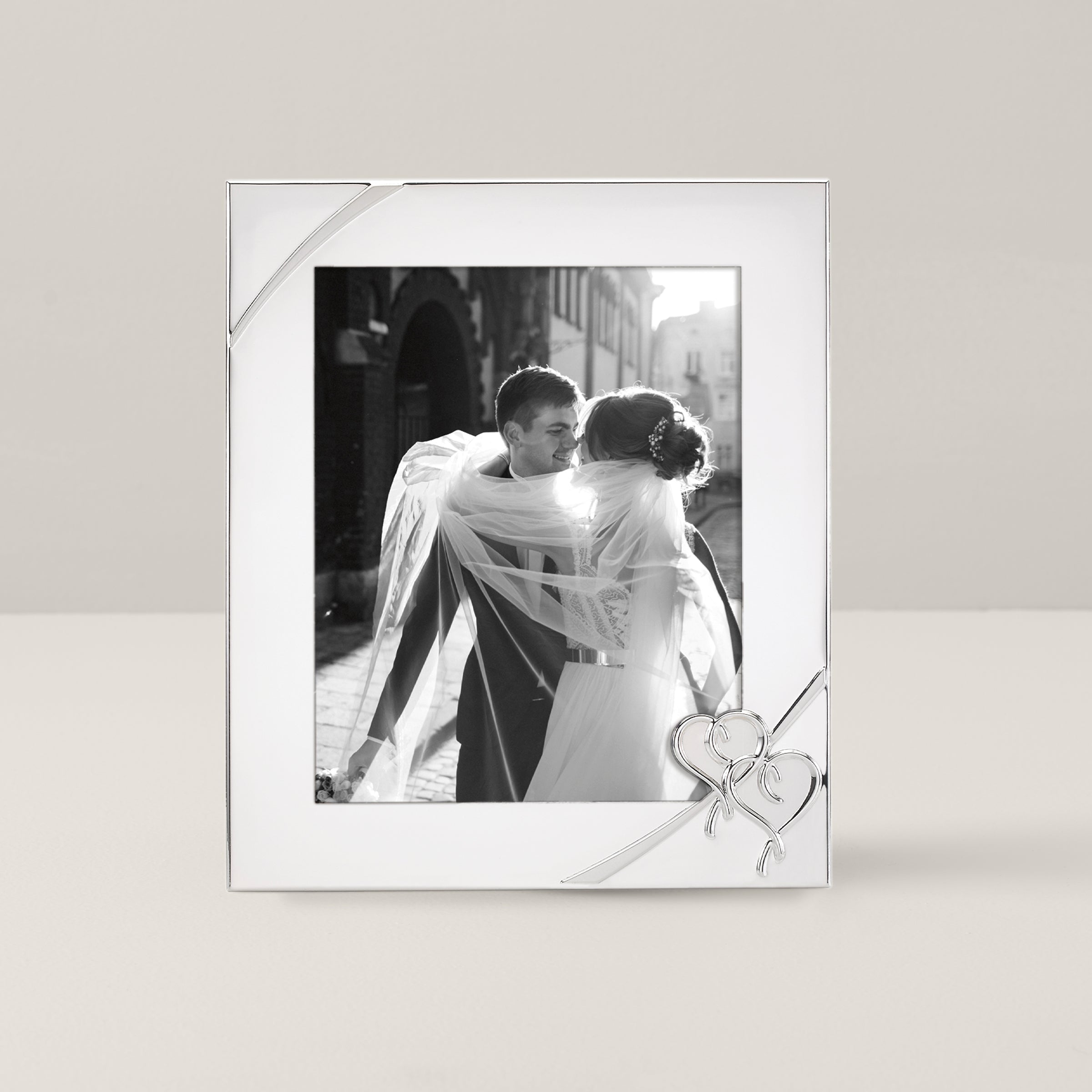 True Love 8x10 Picture Frame - Elegant Wooden Photo Frame for Wedding, Anniversary & Home Decor - Perfect for Wall Display and Tabletop Decorations