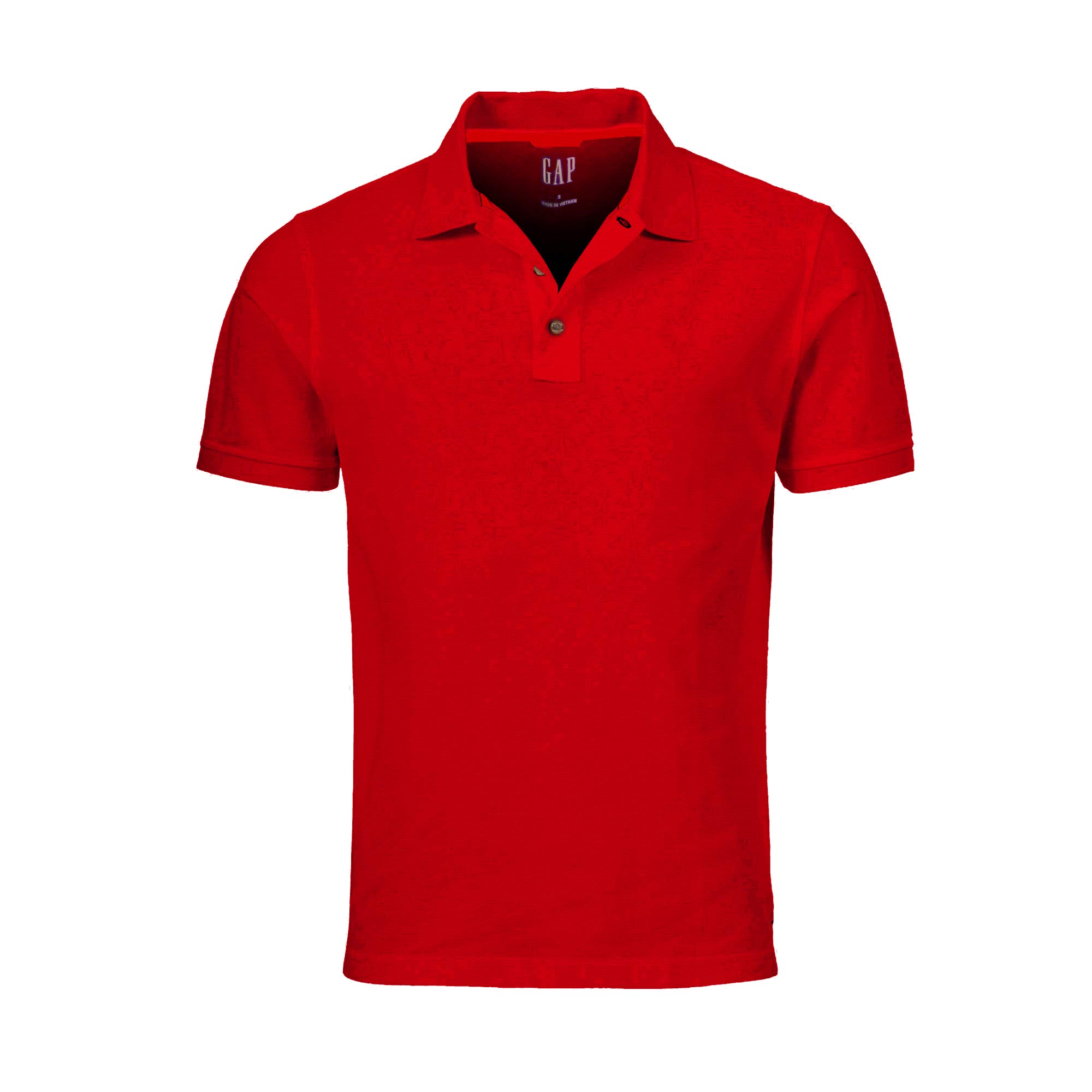 GAP Men's Custom Fit Polo Shirt - Breathable Mesh Fabric, Solid Colors - Perfect for Casual Wear, Office & Outdoor Activities