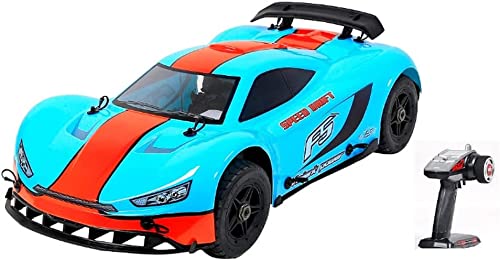 Mopoq 1/5 Scale 4WD High-Speed Remote Control Racing Car - 80Km/h Gas Powered RC Car for Adults, Hobby Grade Off-Road & On-Road Performance - Perfect for Racing Enthusiasts, Birthday Gifts & Outdoor Play