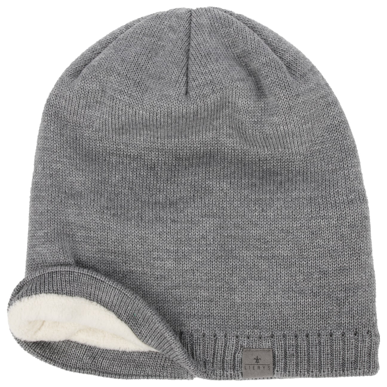 Lierys Fine Merino Classic Oversize Beanie Hat - Soft Wool Winter Hat for Men & Women - Perfect for Skiing, Hiking & Cold Weather Activities