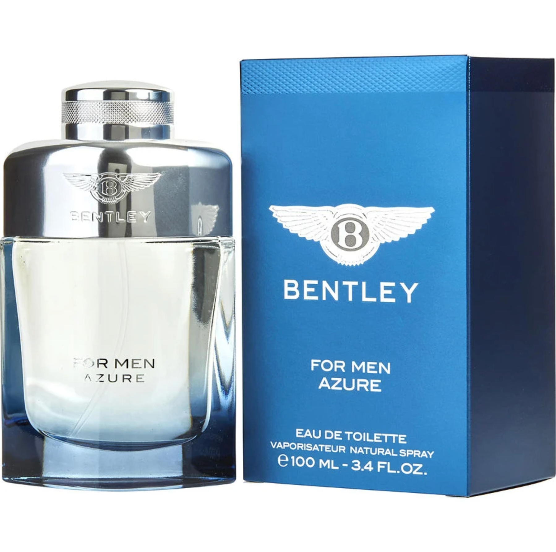 Bentley Azure 100ML Eau de Toilette Spray for Men - Luxury Fragrance for Date Night & Special Occasions