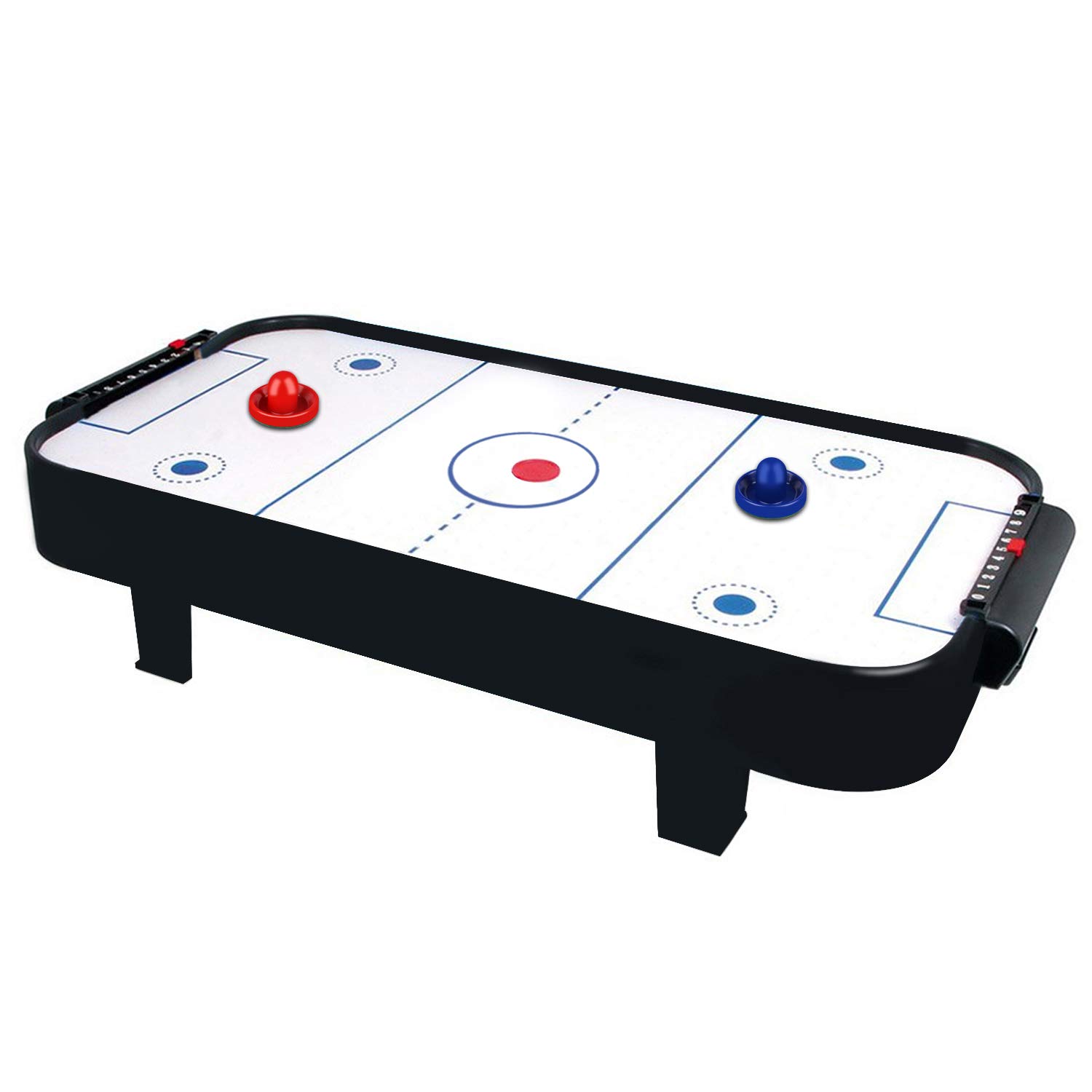 Air Hockey Replacement Set - 4 Strikers & 4 Pucks for Game Tables - Perfect for Home Arcade & Game Rooms