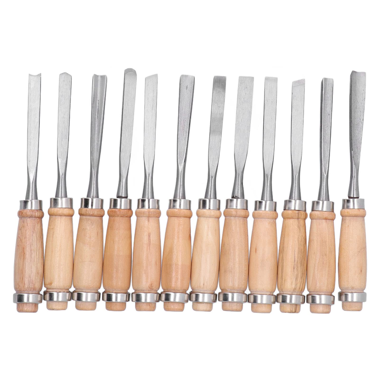 Professional 8-Inch Wood Turning Chisel Set - High-Quality Woodworking Carving Tools for Hardwood, Carpenter, Lathe & Grinder - Perfect for DIY Projects, Furniture Making & Wood Crafting