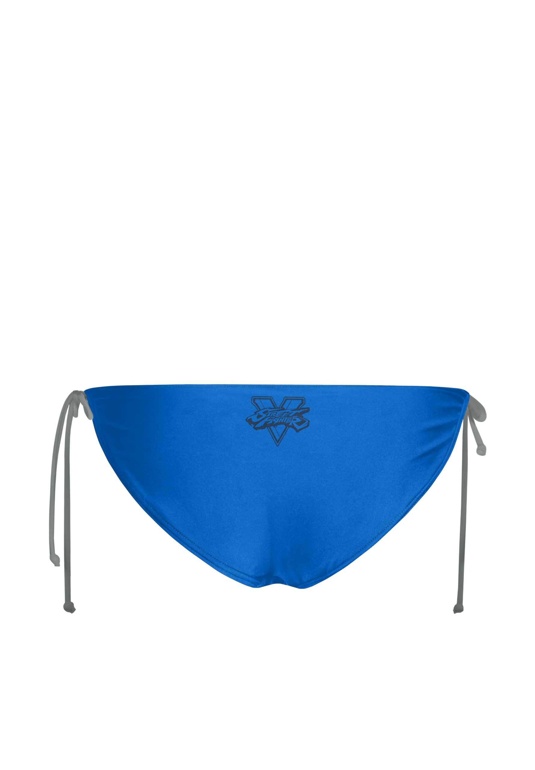 Blue Street Fighter Bikini - Chun-Li Cosplay Costume for Women (US Size Small) | Perfect for Halloween, Cosplay Events & Anime Conventions