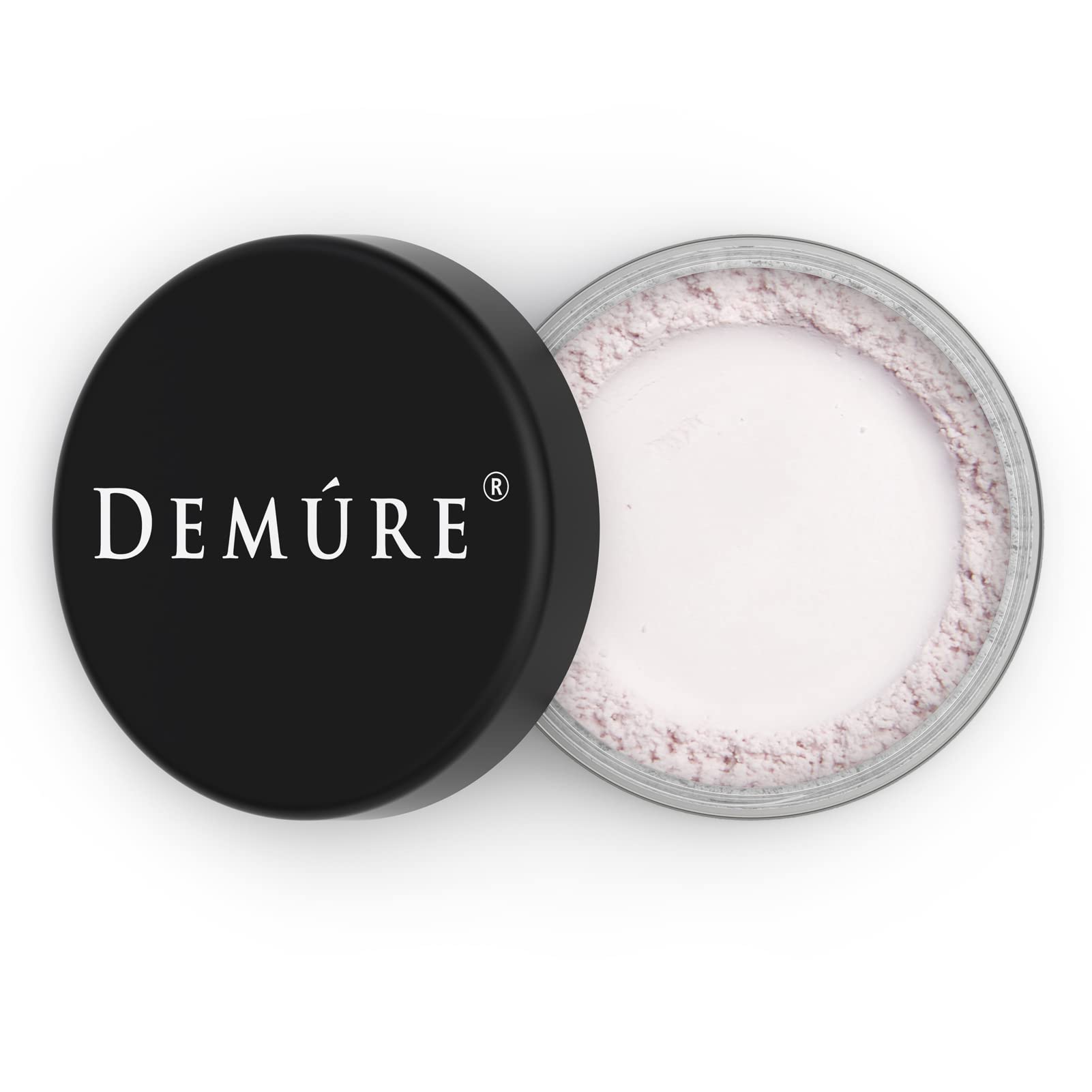 Demure Mineral Makeup - Lavender Mineral Concealer for Dark Circles Under Eyes | Pure Crushed Mineral Loose Powder (2g) | Natural Under Eye Treatment for Brightening & Coverage | Perfect for Daily Makeup & Professional Use