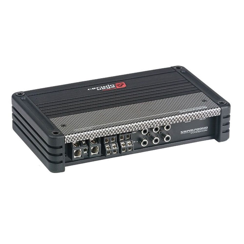 Cerwin Vega SRPM700.2D 700W RMS 2-Channel Marine Amplifier - Class D, 2 Ohm Stable, Waterproof - Perfect for Boats, Yachts & Outdoor Audio Systems