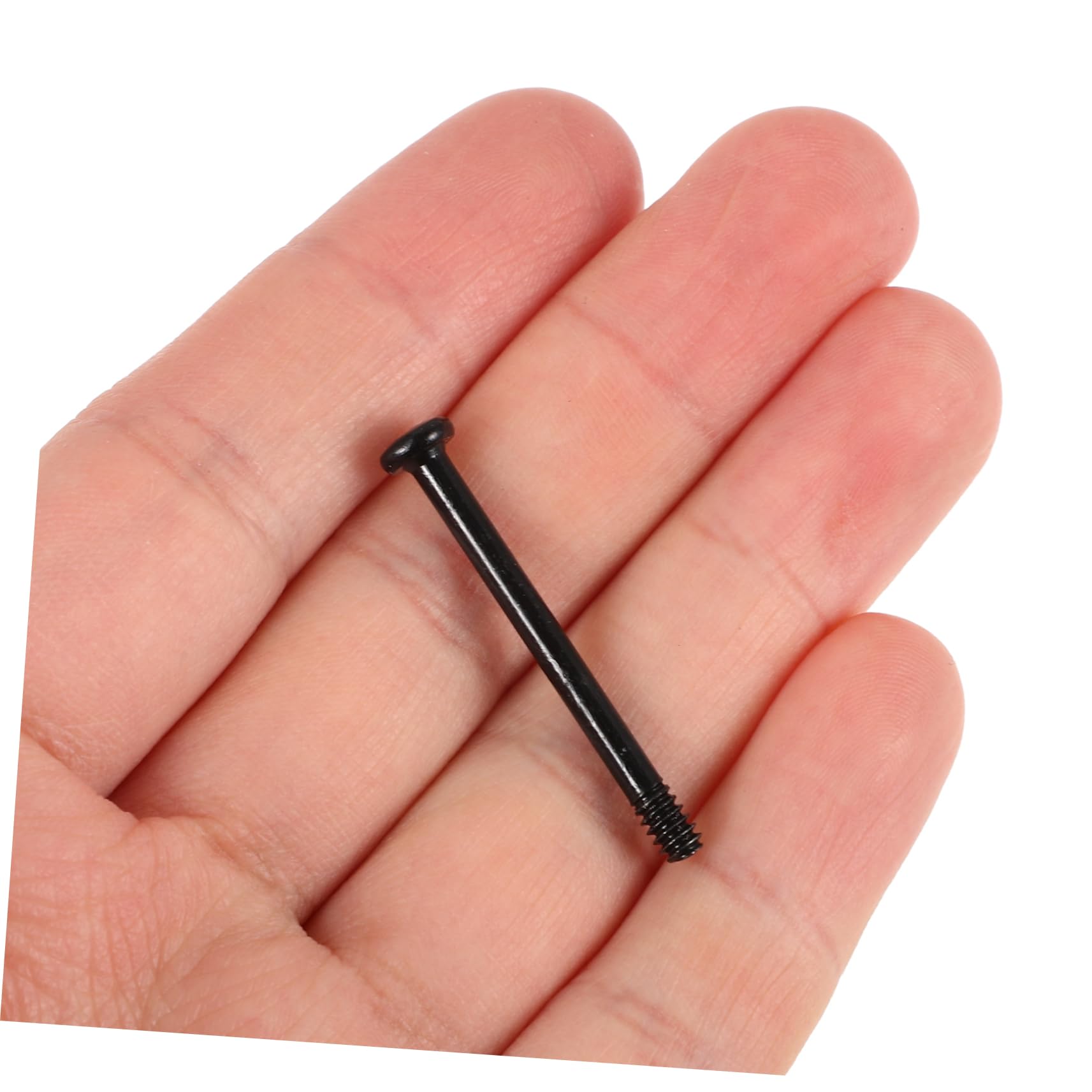 50pcs Black Metal Computer Fan Mounting Screws - Replacement Cooling Fan Screws for PC Case, CPU Cooler & GPU Fans - Durable Long Fan Mounting Pins for Computer Accessories & DIY PC Builds