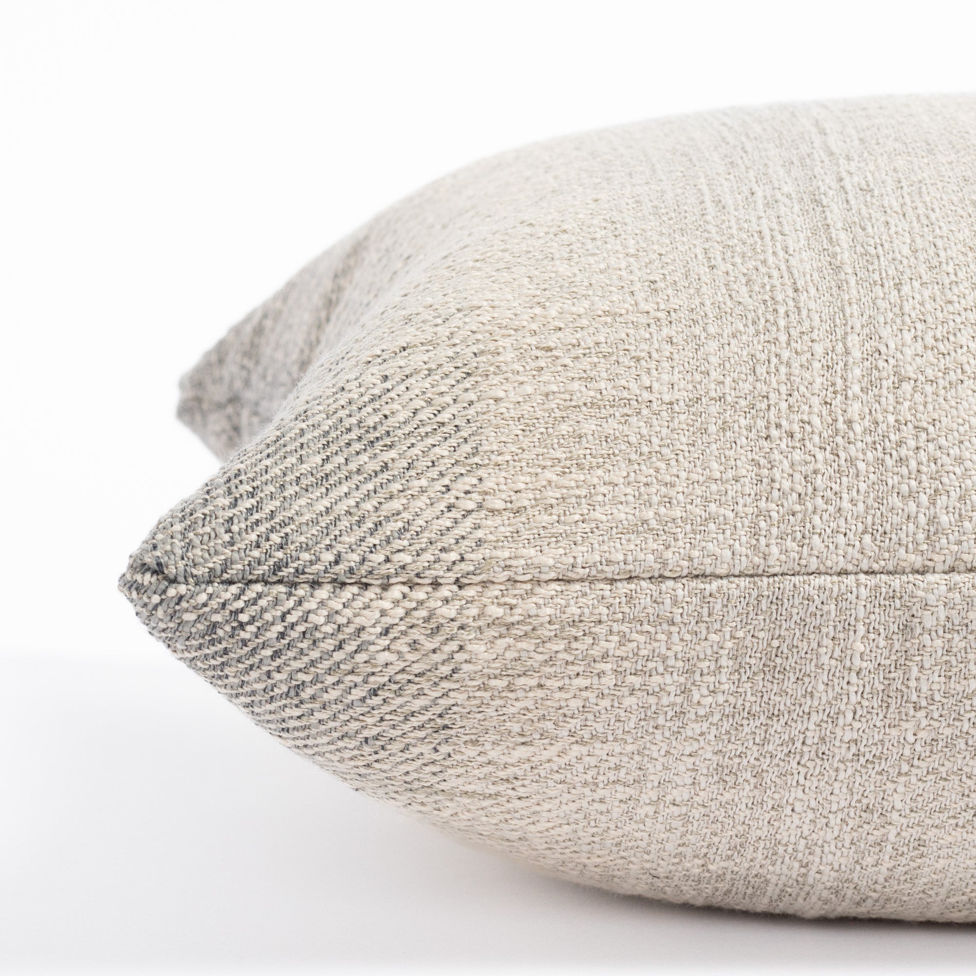 Tahoe Stripe 14x20 Lumbar Pillow Cover - Blue Smoke Home Decor for Sofa, Bed & Living Room