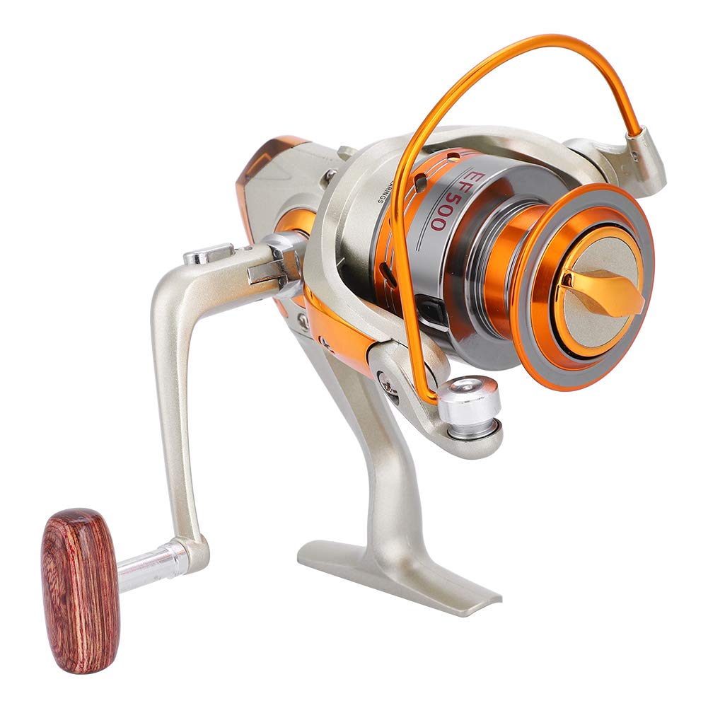 iFCOW 12BB Saltwater Spinning Fishing Reel - High Performance Ocean Boat & Ice Fishing Gear with Metal Trolling Wheel | Perfect for Deep Sea, Shoreline & Winter Fishing Adventures