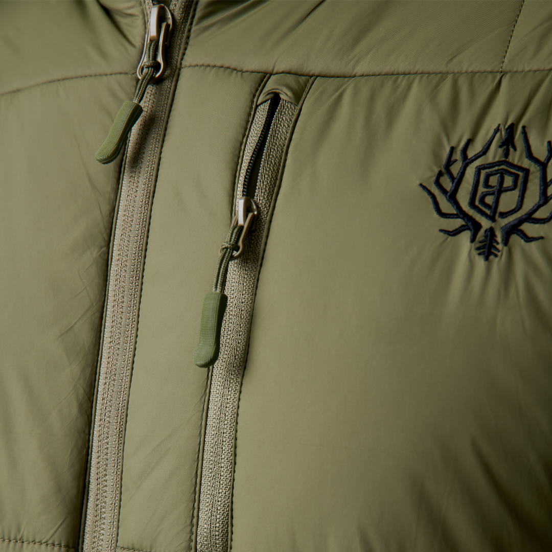 Men's Tundra Jacket - Waterproof Winter Coat for Hiking & Outdoor Activities (Deep Moss Green) - Perfect for Camping, Skiing and Cold Weather Adventures