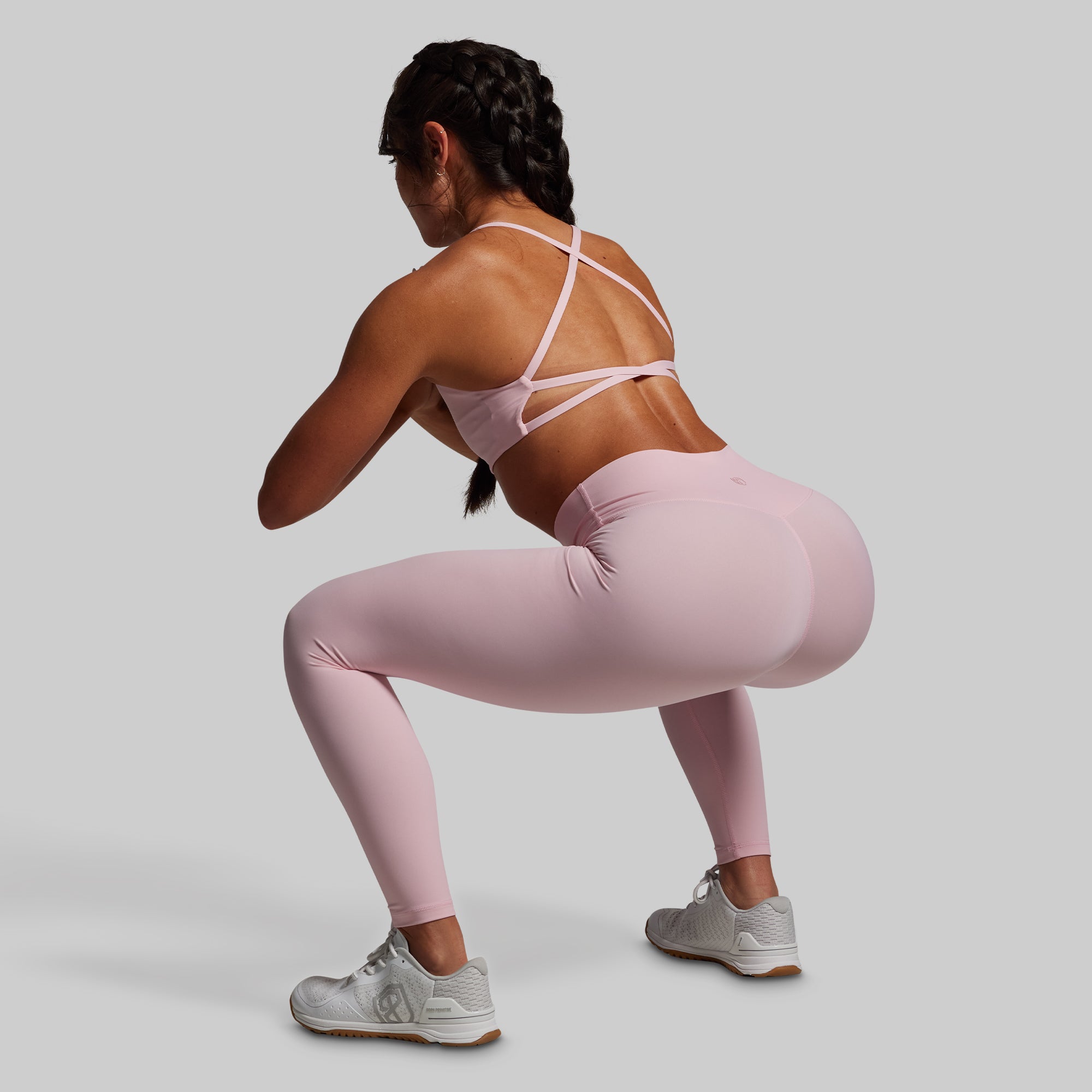Synergy High-Waist Yoga Legging Set (Parfait) - Perfect for Yoga, Pilates & Gym Workouts
