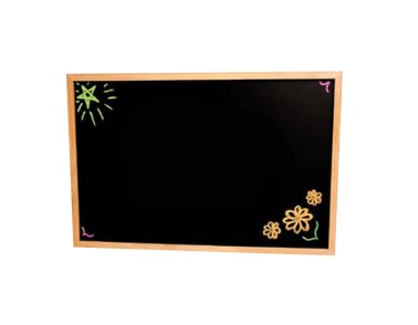 3'x4' Black Dry Erase Board - Magnetic Whiteboard for Office, Classroom & Home - Wall Mountable or Freestanding Presentation Board