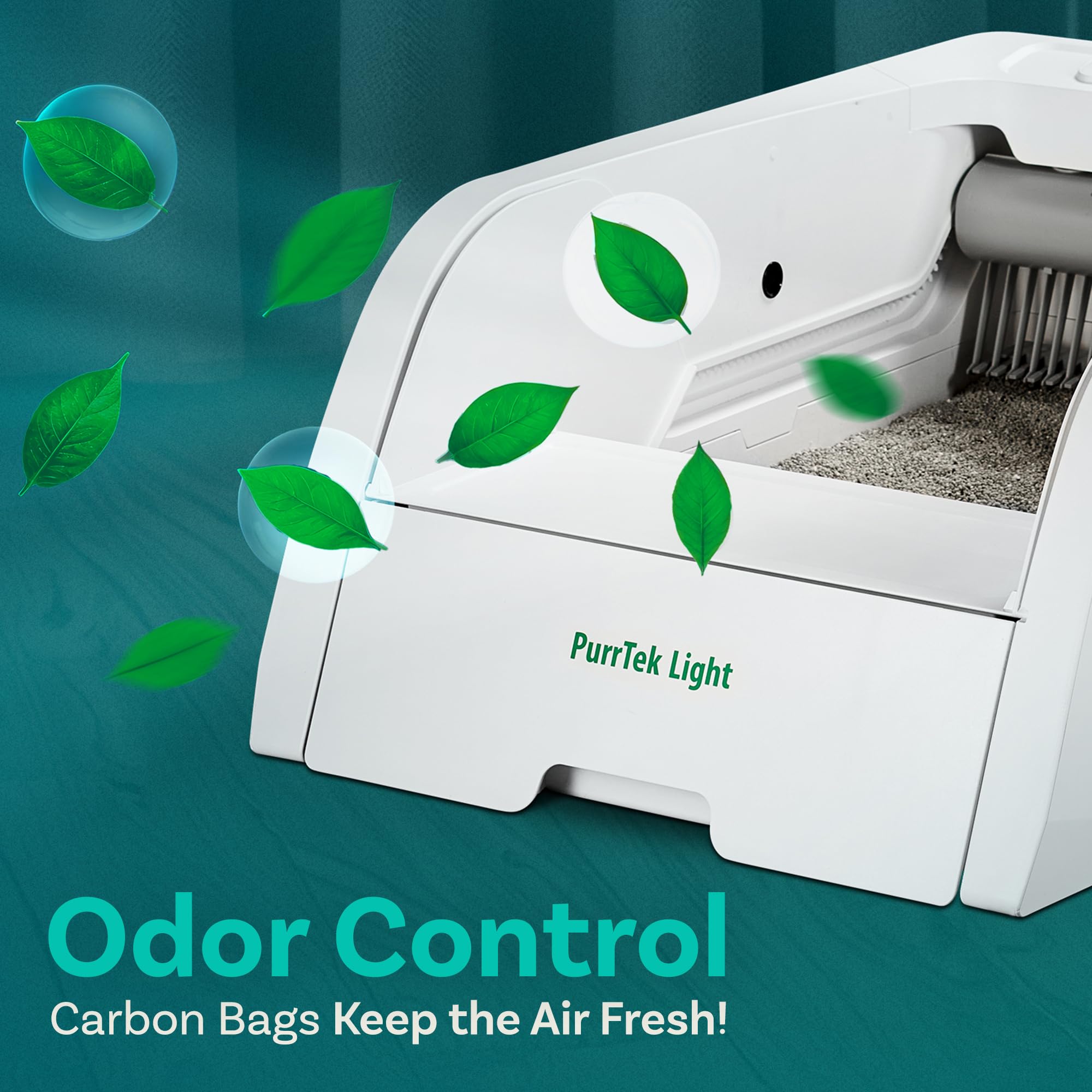 Smart Self-Cleaning Cat Litter Box with APP Control - Perfect for Busy Pet Owners