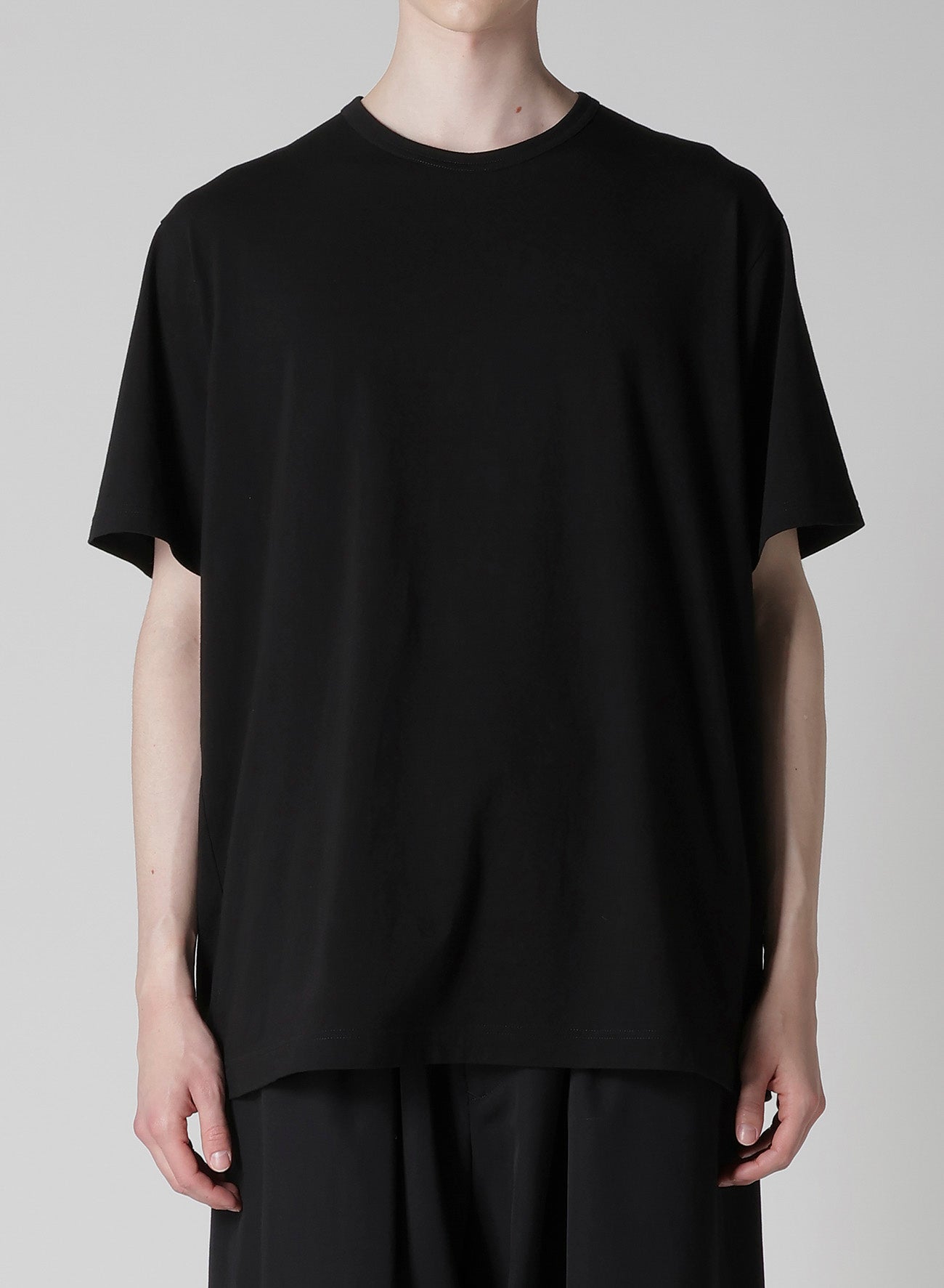 Soft Cotton Single Jersey Round Neck Short Sleeve T-Shirt for Men - Comfortable Casual Wear for Everyday, Gym, and Outings