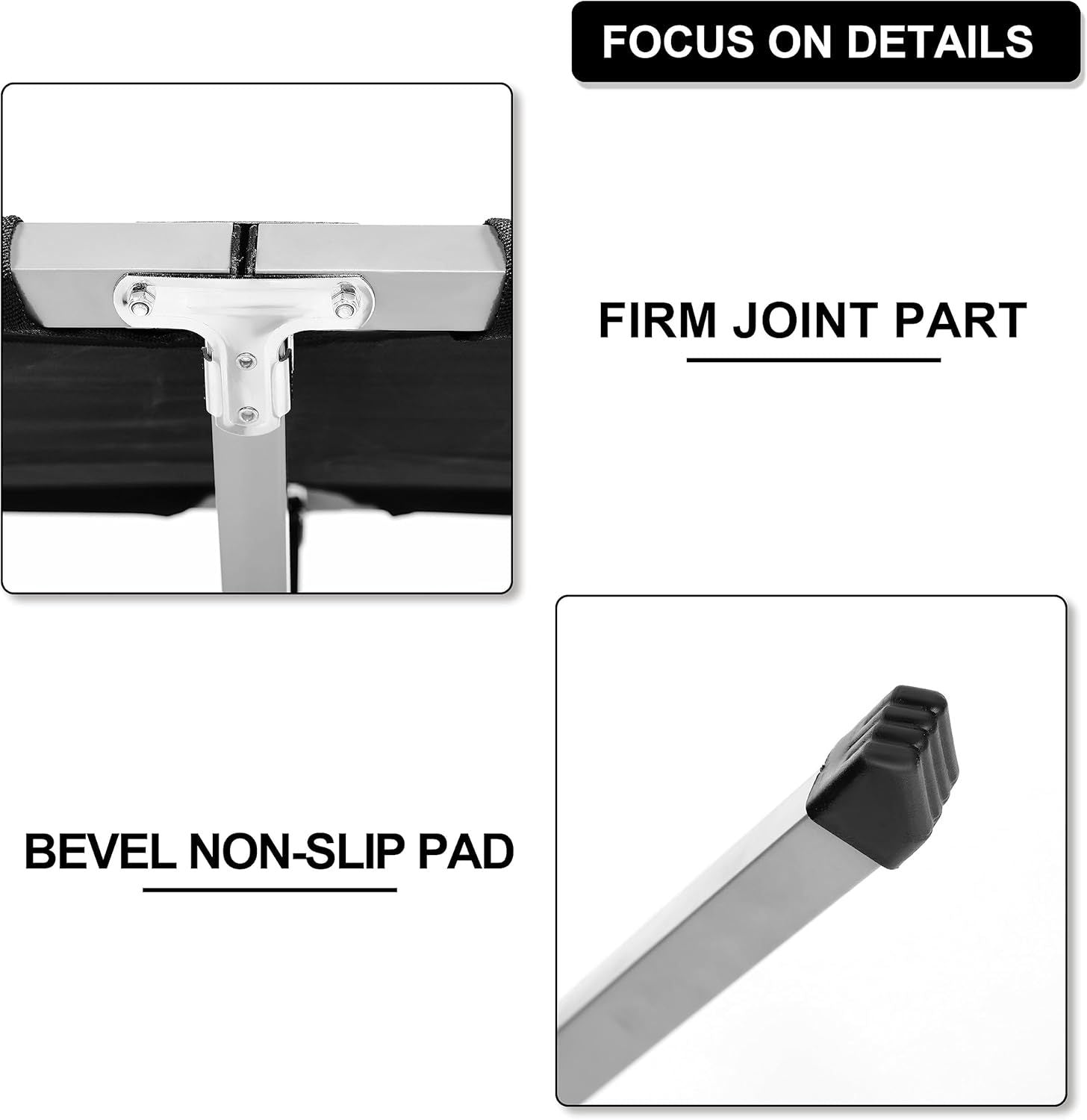 Portable Camping Cot for Adults - Lightweight Folding Cot Bed with Storage Bag - Perfect for Outdoor Camping, Hiking, Travel & Office Naps - Easy Setup - Compact & Durable - 1 Pack
