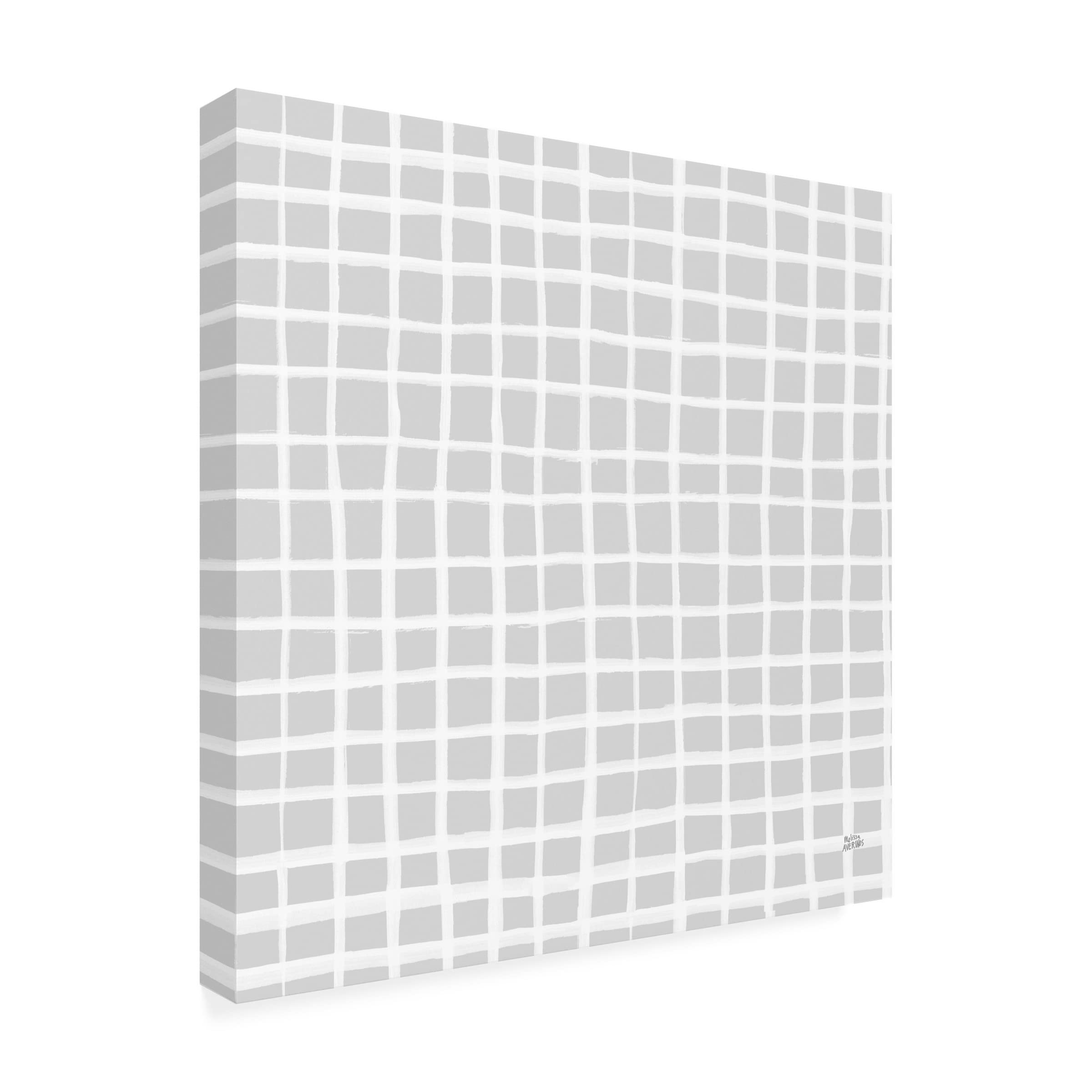 Trademark Fine Art 'Scandy Baby Pattern ID' Canvas Wall Art by Melissa Averinos - Scandinavian Nursery Decor, Baby Room Wall Art, Modern Home Decor