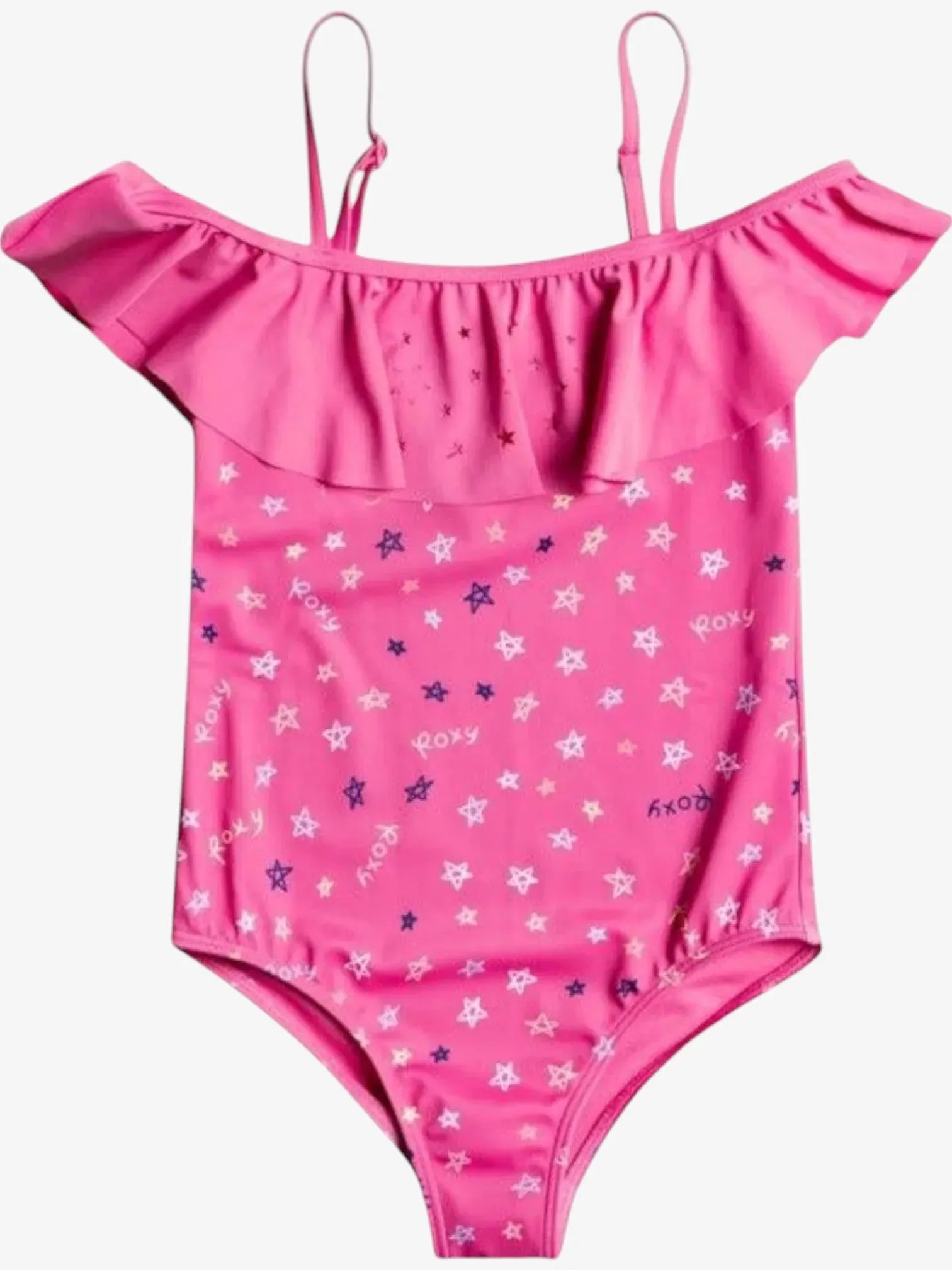 ROXY Tiny Star Full Mesh Kids' Dress in Pink - Perfect for Birthday Parties, Playdates & Special Occasions