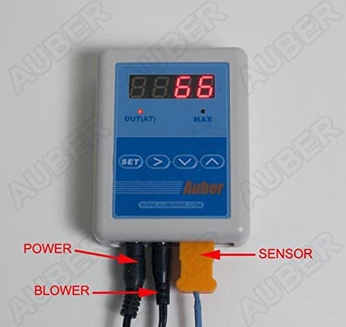 PID Temperature Controller for Smoker & BBQ Grill - Digital Thermostat for Precise Heat Control - Perfect for Smoking Meat, Roasting, and Slow Cooking