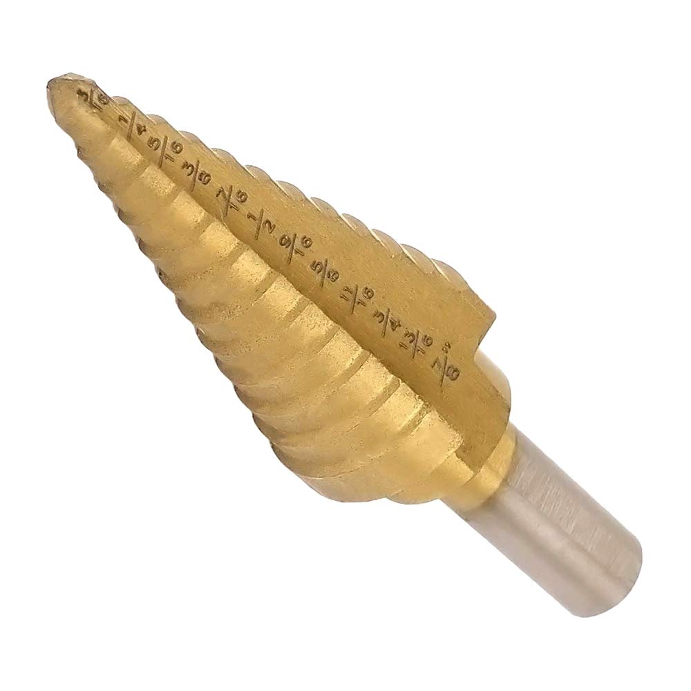 Saiper Titanium Step Drill Bit Set - 3/16