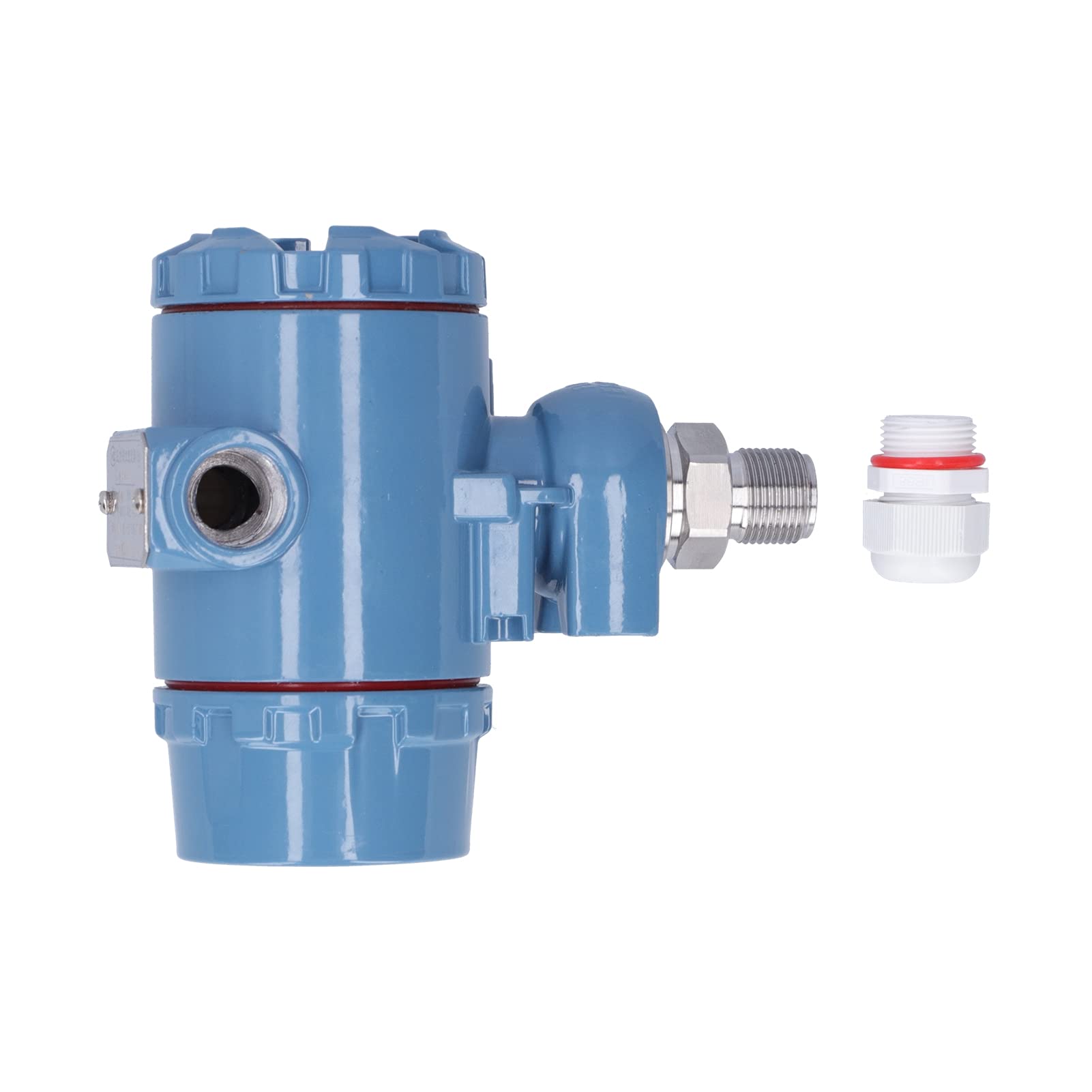 High Accuracy Pressure Transducer - Industrial Grade Pressure Transmitter with Reliable Performance for Hydraulic Systems, HVAC Monitoring & Process Control